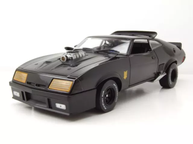 Ford Falcon XB Interceptor V8 1973 schwarz Mad Max Modellauto 1:18 Greenlight