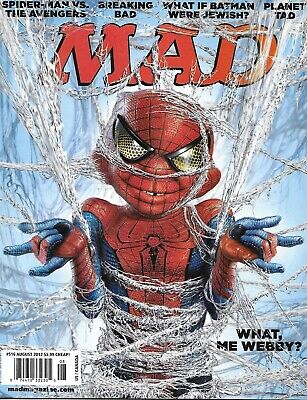 Mad Magazine Spider-Man Avengers Breaking Bad Planet Tad Civil War Reenactment `