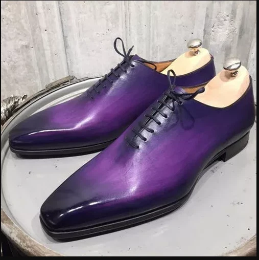 Chaussures De Mariage Homme Asiatiques Faites Main - Rouge/argent, Taille UK 6.5/7, Portées Une Fois