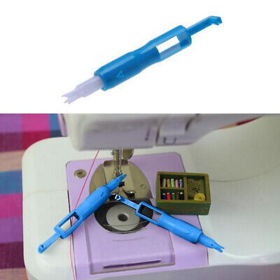 Enhebrador ayuda de enhebrado herramienta de introducción para máquinas de coser enhebrador de agujas HS