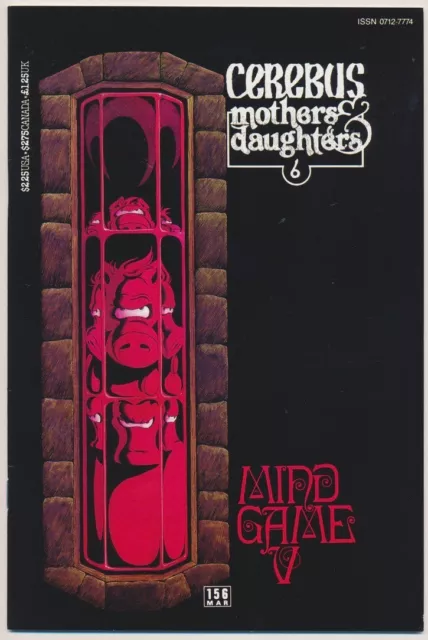 Cerebus the Aardvark #156 Comic Book - Aardvark-Vanaheim Comics!