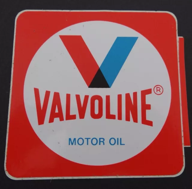 Promotional Stickers Valvoline Motor Oil 80er Sports Rally Classic Car Workshop