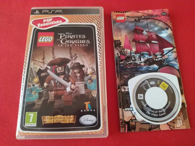 Lego Pirates Des Caraïble The Game Video Psp sony PLAYSTATION Complete Pal FR