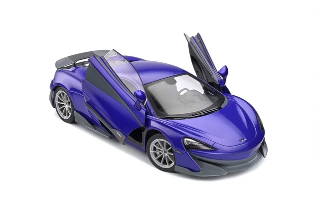 Mclaren 600Lt Coupe Purple 2018 Solido S1804502 1/18 Mc Laren Metal Lantana