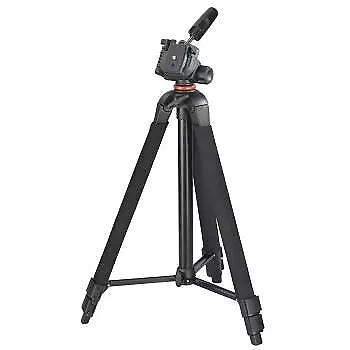 Trípode para cámara réflex digital Hama ""Profil Duo 3D"" 45 cm - 162 cm - negro