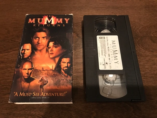 THE MUMMY RETURNS (VHS, 2000) Brendan Fraser, Rachel Weisz £2.28 ...