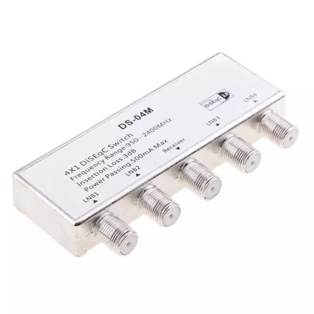 Wideband 4x1 W .0 Model lnb Switch Dish Switch DS-04