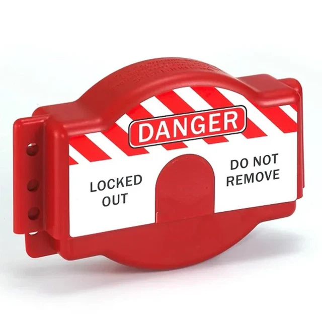 INDUSTRIAL GRADE POLYPROPYLENE Gate Valve Lockout Lockout Tagout Valve ...