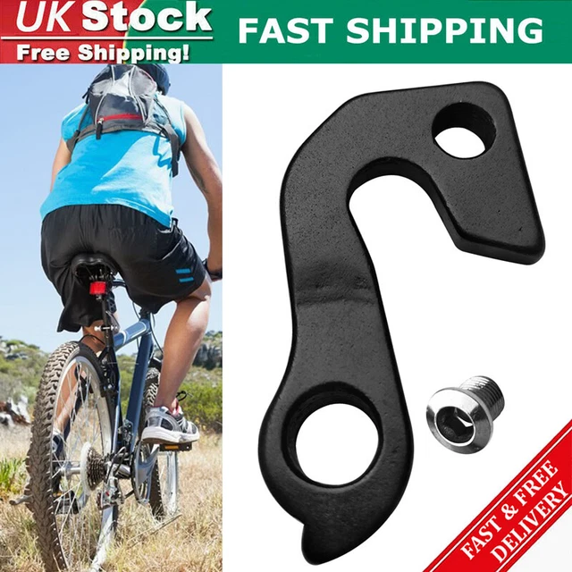 Black Aluminum Alloy MTB Bike Bicycle Rear Derailleur Gear Mech Hanger Tail Hook