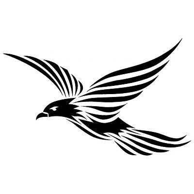 Eagle Bird In Flight ,Animals,Birds, Car Decal Sticker