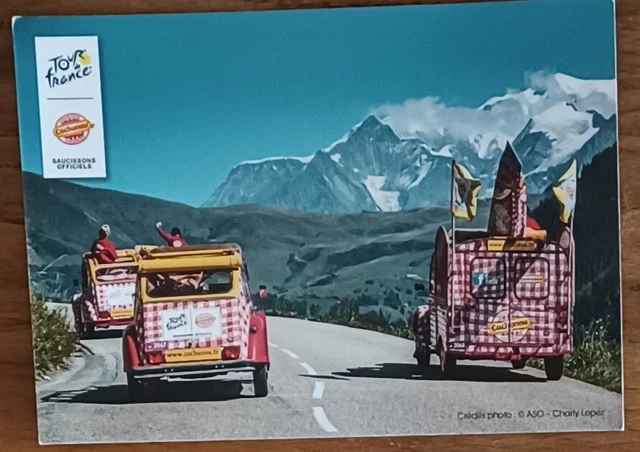 Carte Postale Cyclisme - Caravane Cochonou Spéciale Tour De France 2025
