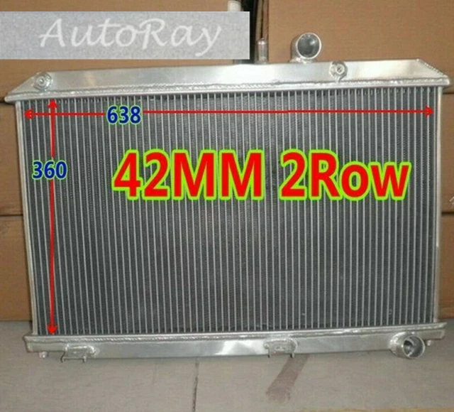 Fe1 Radiator ALUMINUM RADIATOR FOR Mazda RX8 FE Series1 13B Renesis 1.3L Petrol 2003 ...