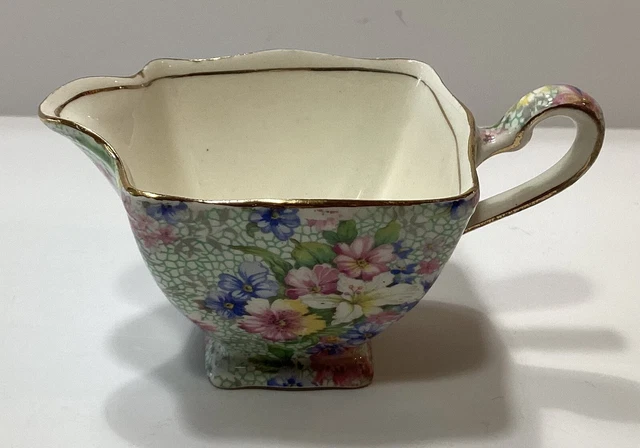 Vintage Royal Winton Grimwades Made in England Old Cottage Ascot Creamer