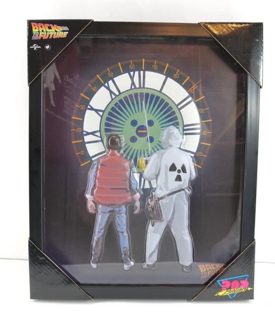 BACK TO THE future frame time clock pop creation $39.00 - PicClick