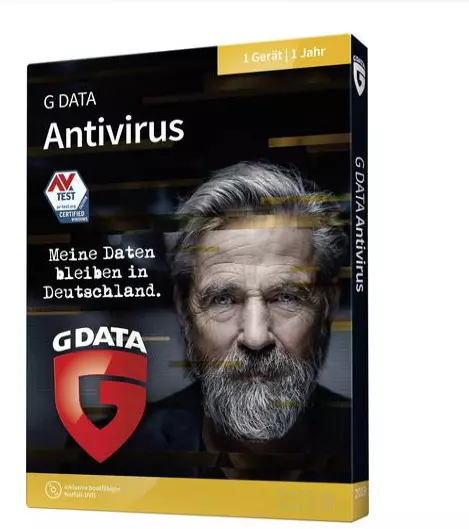 Antivirus G Data® 1-PC/1 An 2024 certificat d'authenticité expédié -24h