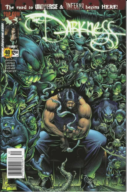 The Darkness Comic Book Vol 1 #40 Aug 2001 The Last Volume 1 Issue Top Cow Image