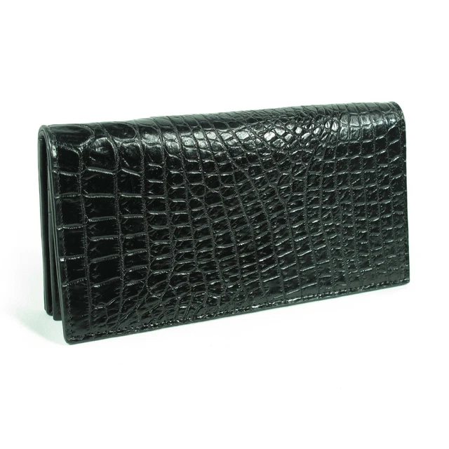 Pochette Ou Sac Vintage En Véritable Peau De Crocodile Pleine Peau - Neuf Avec étiquettes
