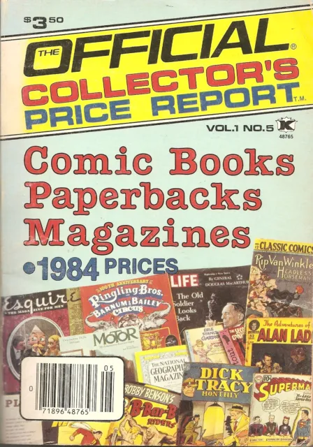 The Official Collector's Price Report (Volume 1 No.5) [Paperback] The House of C