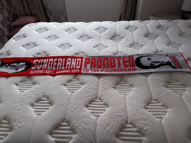 SUNDERLAND PROMOTION TO PREM ROY KEANE Scarf  Brand New