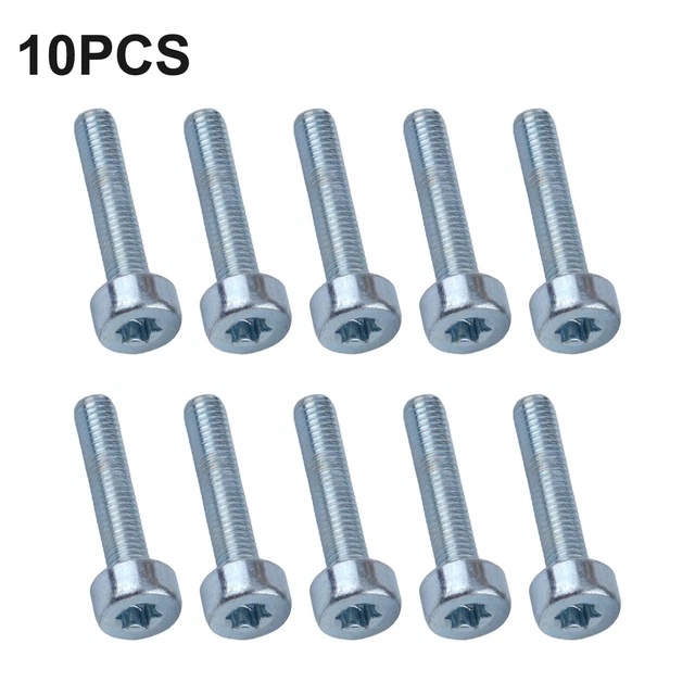 Pack of 10 ISM5x25 Torx T27 Bolt Screws Suitable for Stihl 9022 341 1050