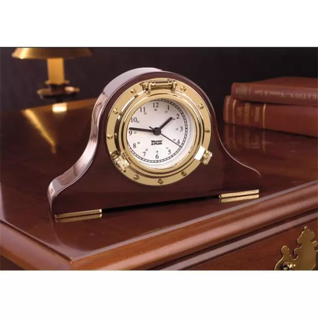 Weems & Plath 410500 Nautical Tambour Clock