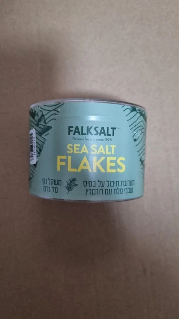 FALKSALT Fiocchi di sale marino cristallizzato con Rosmarinus