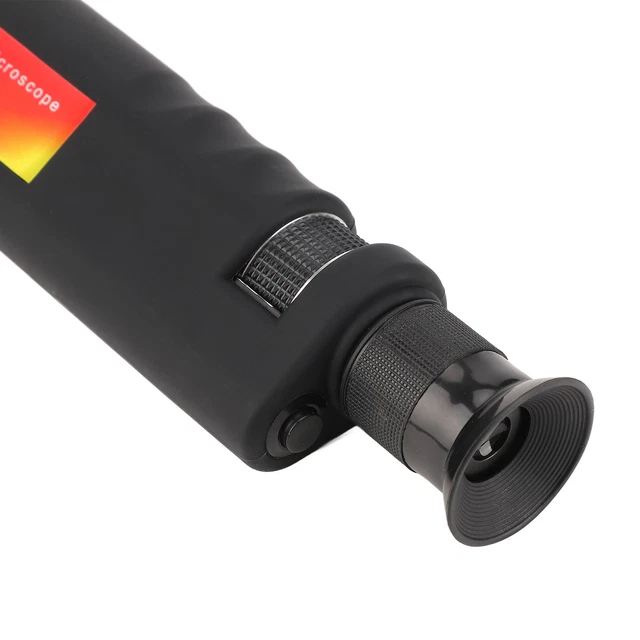 Handheld Optical Fiber Microscope 400x Fiber Optic Microscope Inspection Tool