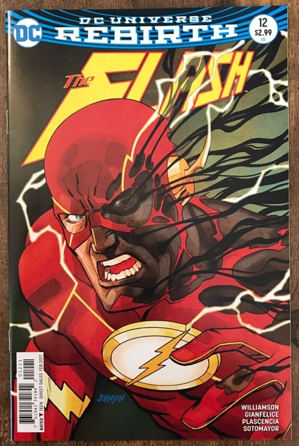 The Flash #12 By Williamson Kid Flash DCU Rebirth w/Poster Variant B NM/M 2017