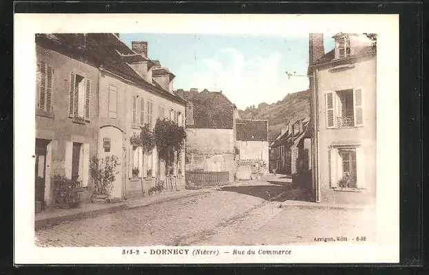 CPA Dornecy, Rue du Commerce