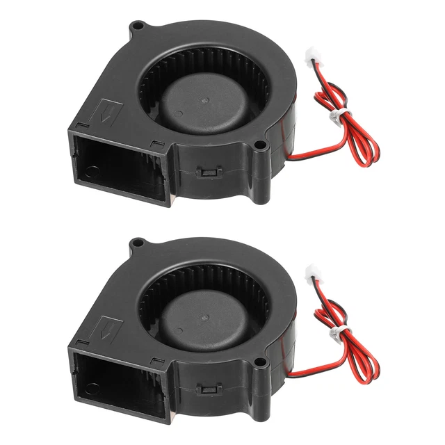 DC Brushless Fan Cooling Blower Fan Cooler 7530 75x75x30mm DC24V 0.15A 2pcs