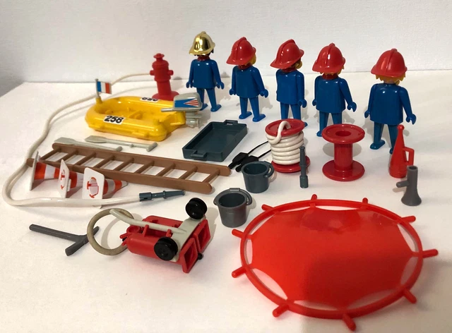 PLAYMOBIL VINTAGE ANNÉES 80 - Clown, Pompier, Chevalier, Karting EUR 28,00 - FR