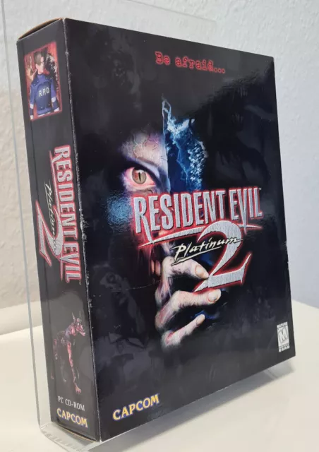 Resident Evil 2 IBM PC Spiel Big Box US Version Flipcover Capcom 1998 CIB Very R