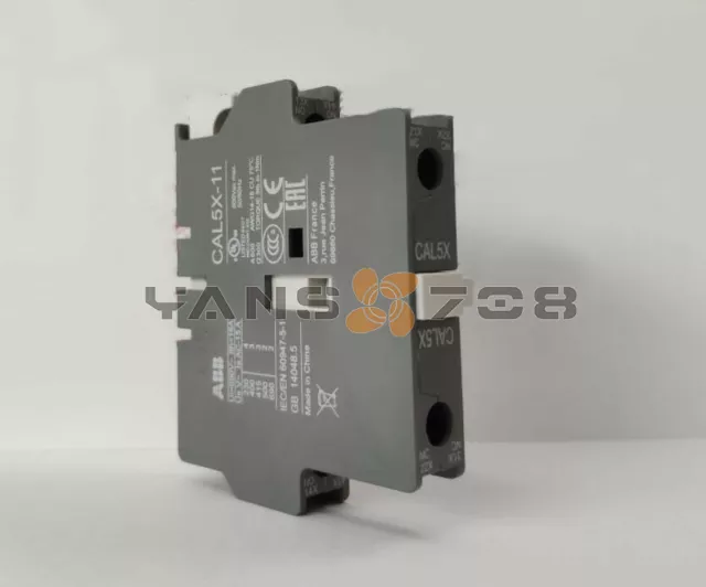 1Pcs ABB Contactor Side-mounted Auxiliary Contact CAL5X-11 New