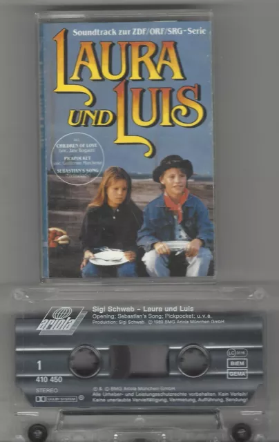 Laura und Luis MC Soundtrack zur ZDF ORF SRG SERIE ariola Kassette