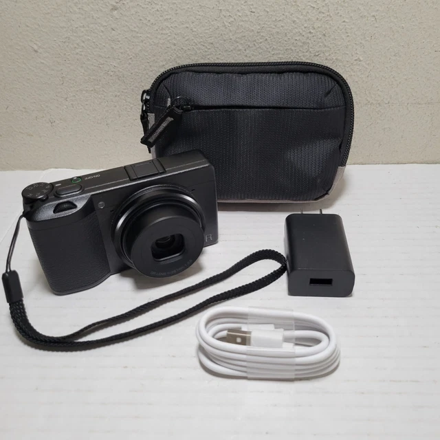 Ricoh GR III X 24.2 MP Digital Camera - Black Shutter Count 1136 W/ Charger