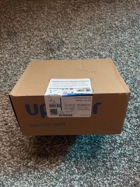 10 x Uponor S-Press Plus 25 mm Ellbogen PPSU 25 - 25