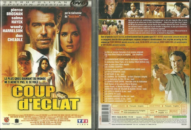 DVD - COUP D' ECLAT avec PIERCE BROSNAN, SALMA HAYEK / COMME NEUF - LIKE NEW