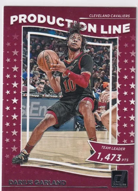 Panini Donruss 2022-23 Basketball NBA Numéro 4 Darius Garland Production Line