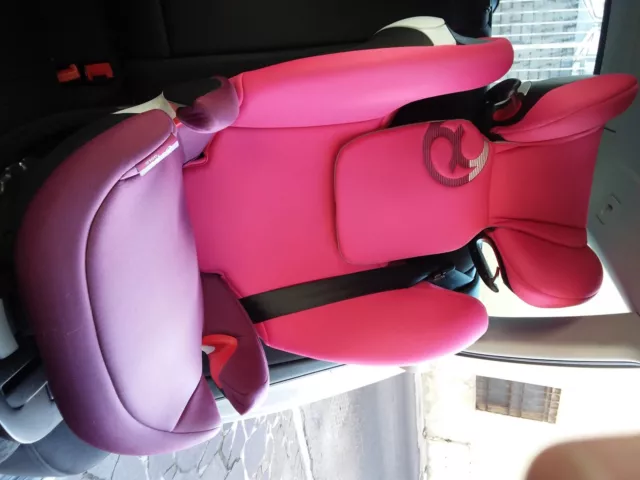 Siège auto Cangaroo Pilot Pink SPS ISOFIX 360° 0-36 kg avec pare-soleil,  rose