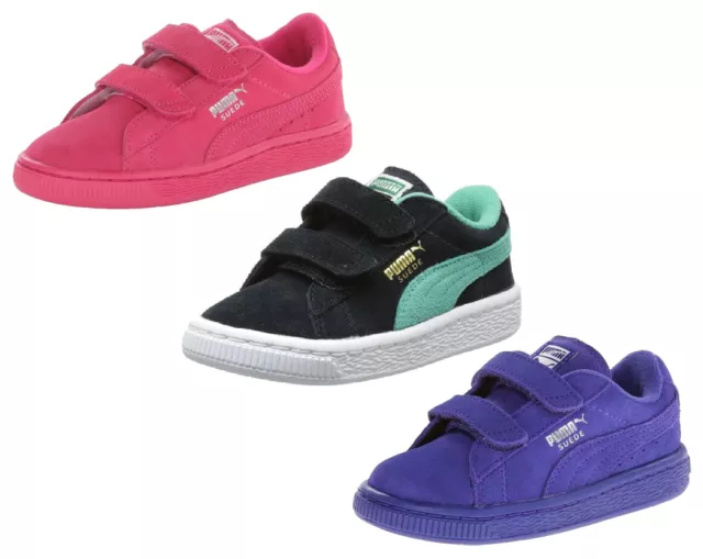 Puma Suede Classic 2-Strap Toddler/Little Kid/Big Kid Sneakers Shoes