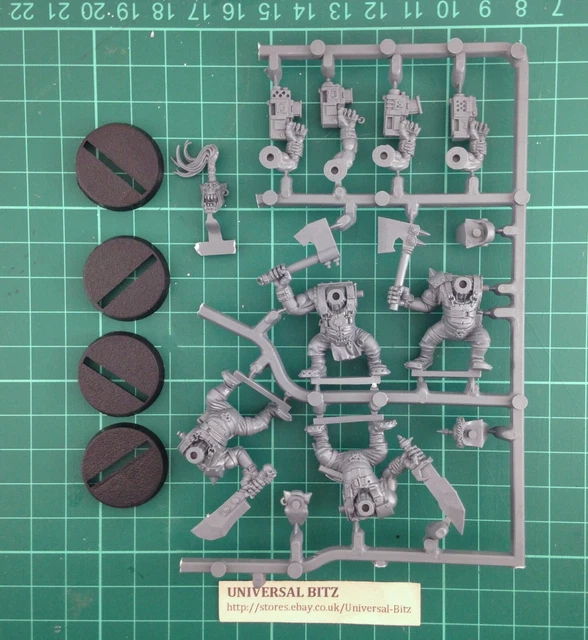 Boyz x 4 A Assault on Black Reach Warhammer 40K Space Orks RARE OOP W8