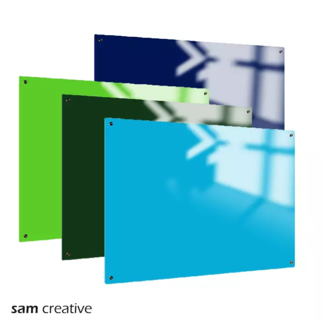 Whiteboard Glas Magnetisch | Glas-Magnettafel | Glastafel | Sam Creative 2