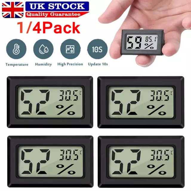 Universal Digital LCD Thermometer Hygrometer Sensor Humidity Meter Room Indoor