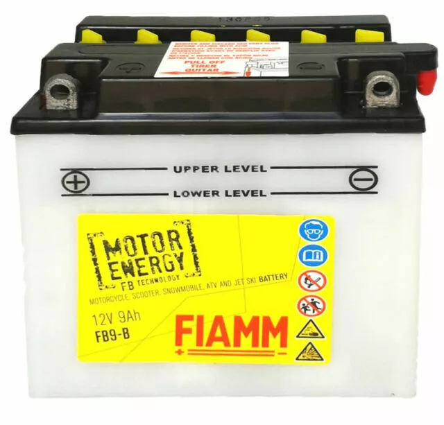 FIAMM FB9-B Batteria Moto 12V - Bianca