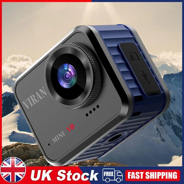 WiFi Sports Cameras 40MP 4K 60FPS Action Video Cam 145° Wide Angle for Cycling