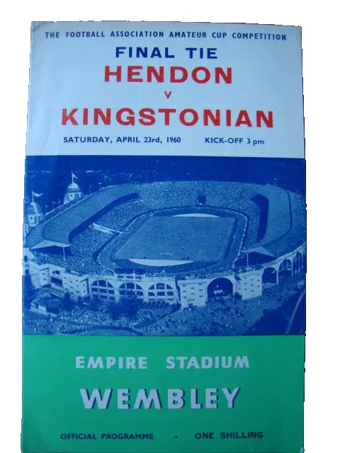 1960 FA Amateur Cup Final   Hendon v Kingstonian