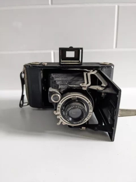 Vintage 1930's Zeiss Ikon - 515/2 Nettar 6x9 Folding Camera