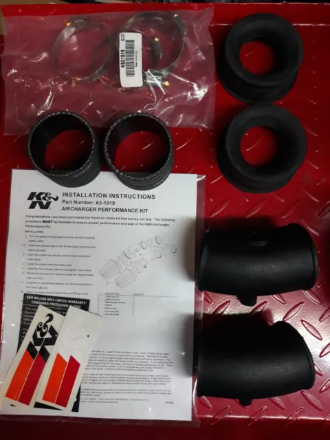 K&N Filters Performance Air Intake System 63-1019Kit de admisión RACING KN63-19 2