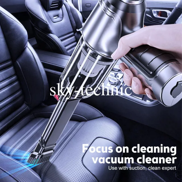 95000PA Cordless Vacuum Cleaner Home Car Handheld Vacuum Mini Power Rechargeable
