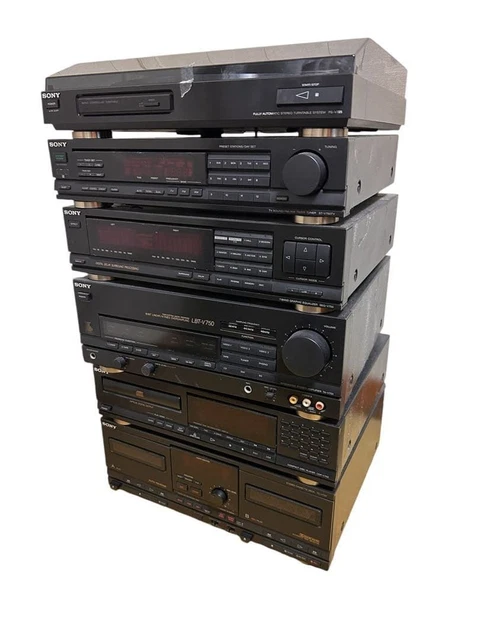 Mini Chaîne Stéréo Sony Liberty LBT-V750 - Occasion - Composant Audio Noir